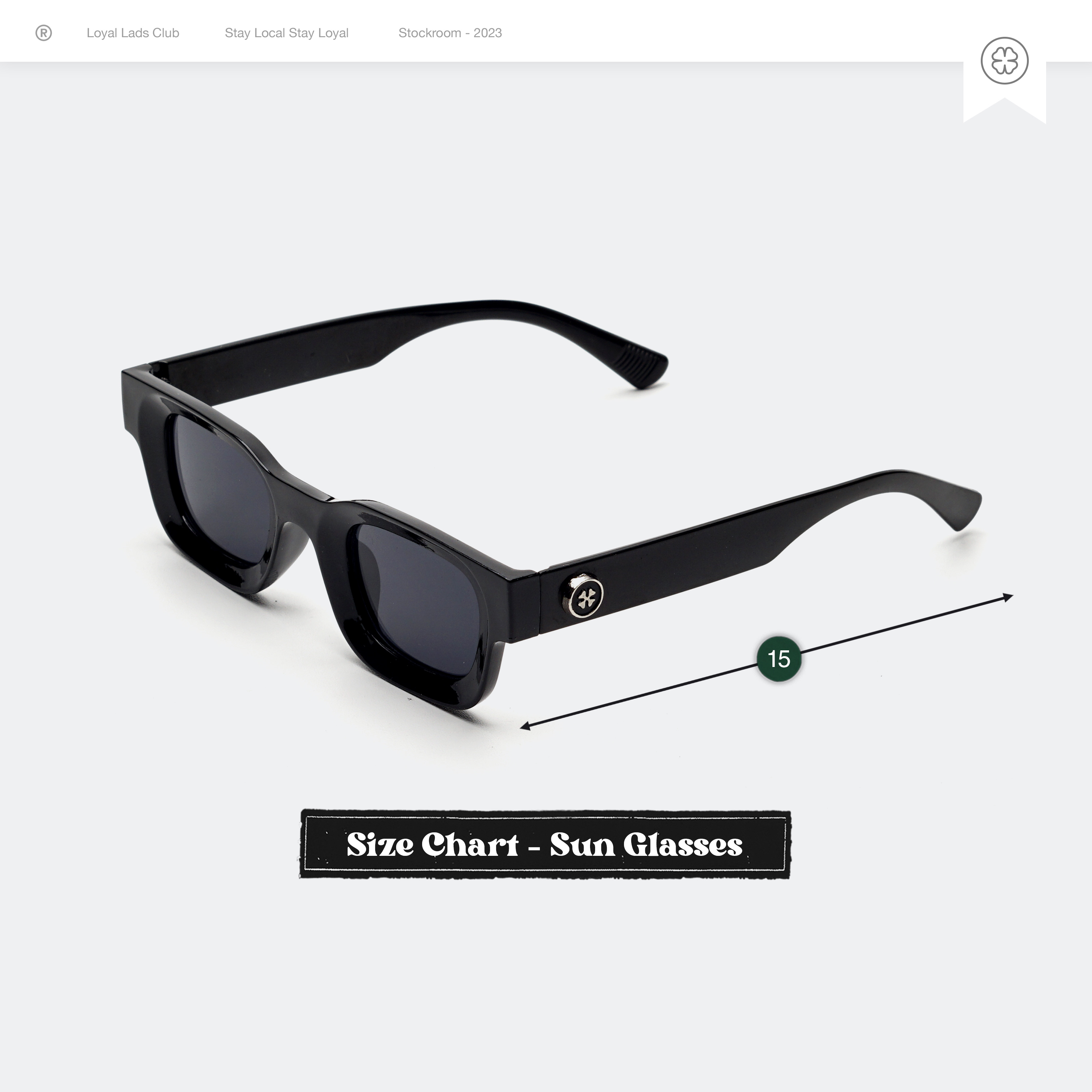 Glasses - Stay High Black - Thumbnail 4